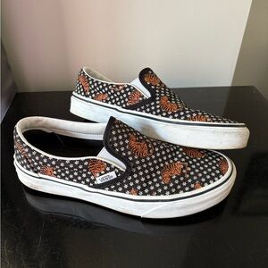 Vans tiger slide on shoes
